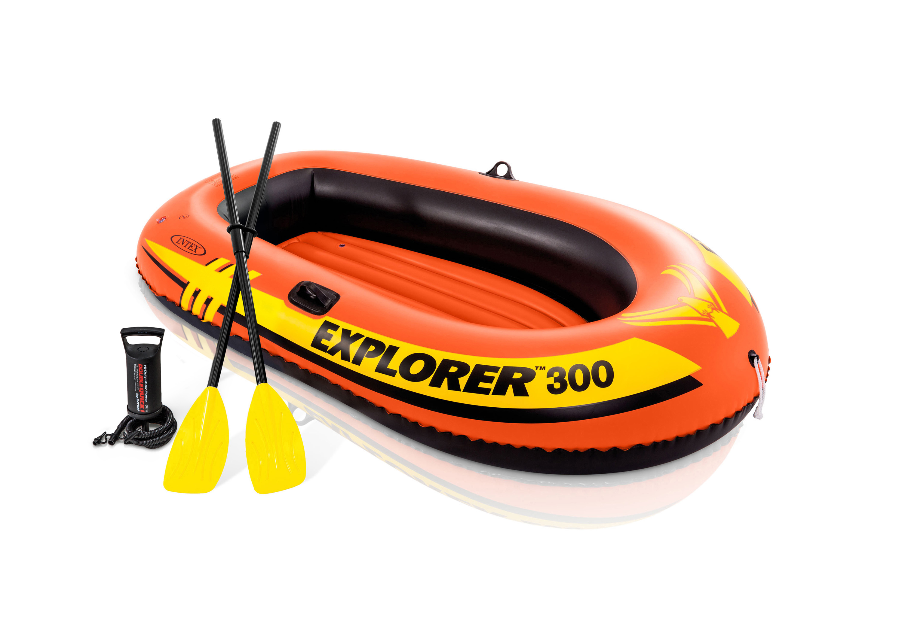 Intex Explorer 300 Inflatable Boat 58332 Idyllic Outdoors