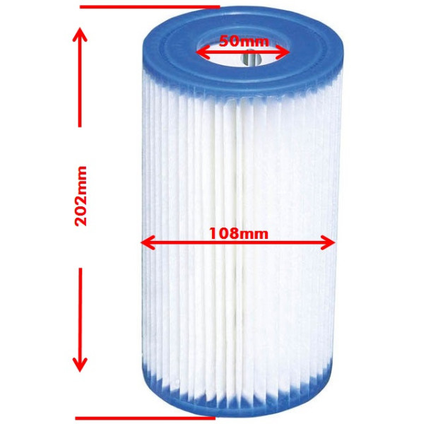Intex 6 x Filter Cartridge replacement Size A INTEX FILTER PUMP 29003