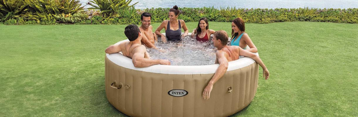 Inflatable Spa Header Banner