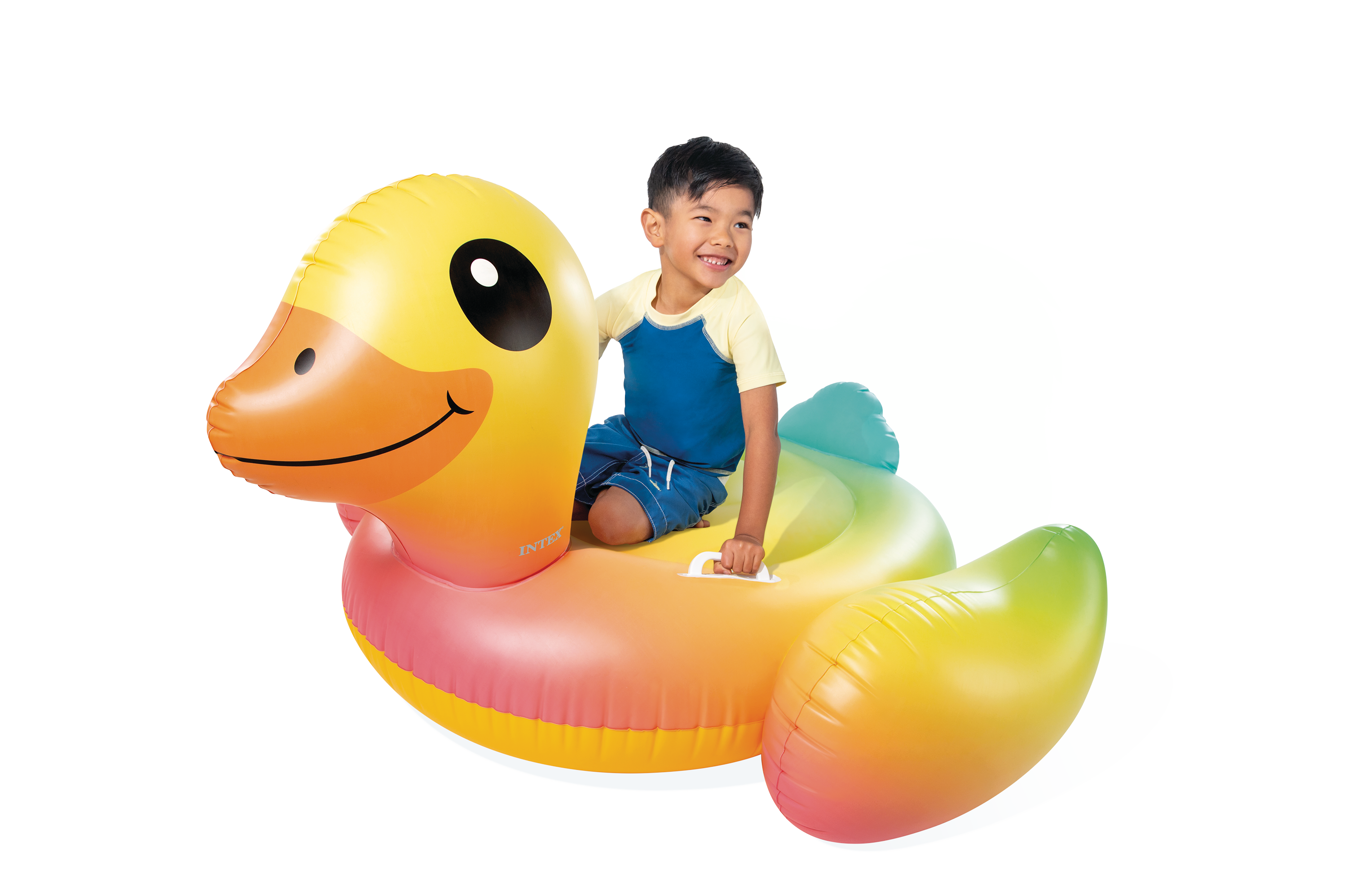 Intex Baby Duck Ride-On Inflatable Pool Float 57556 | Idyllic Outdoors