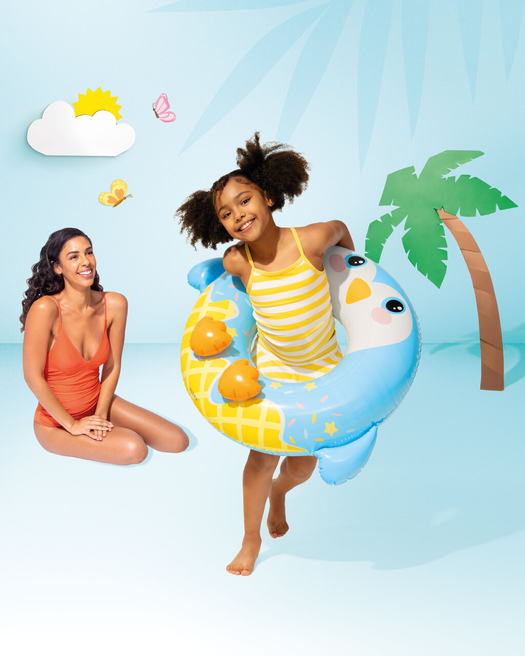 Intex Cute Animal Inflatable Swim Rings - Assortment 59266 | Idyllic ...