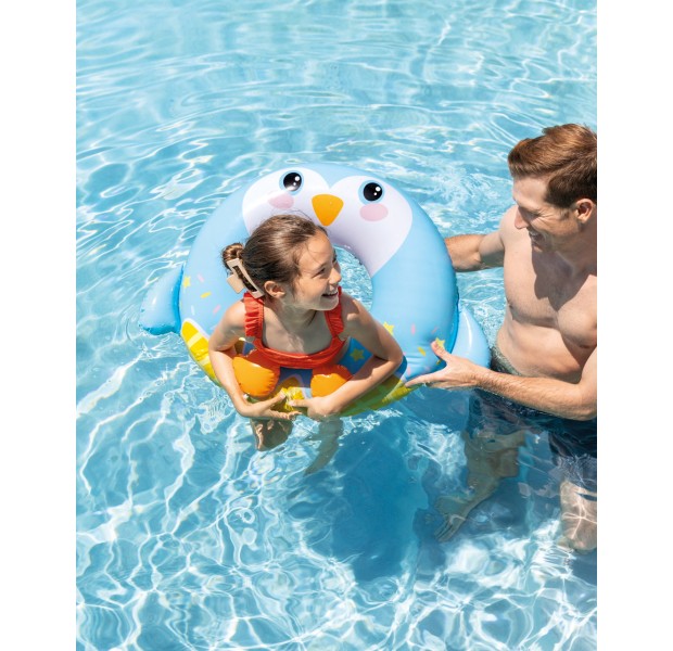 Intex Cute Animal Inflatable Swim Rings - Assortment 59266 | Idyllic ...